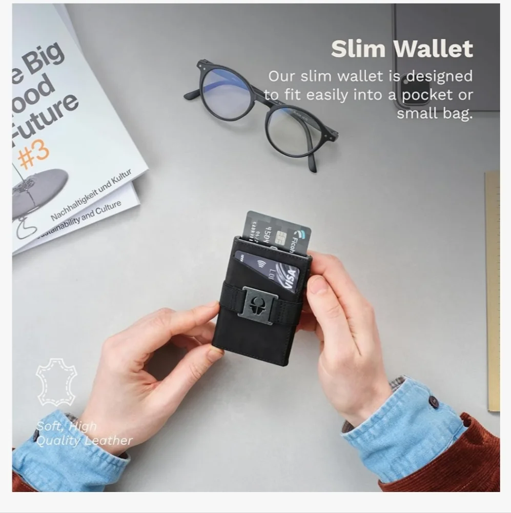 donbolso minimalist leather